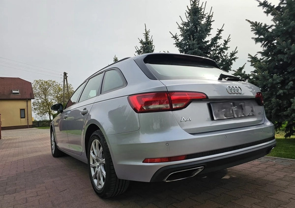 Audi A4 cena 83900 przebieg: 122000, rok produkcji 2019 z Goniądz małe 154